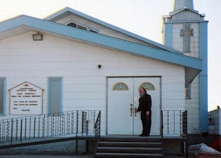 Bernie-church-door-Hay-River-320x228